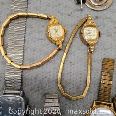 MaxSold Auction: Jewelry odds and ends medallions, watch parts  - Waterford (New Jersey, USA) SELLER MANAGED Downsizing Online Auction - Chew Road (STORAGE)