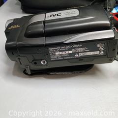 MaxSold Auction: JVC Camcorder VHS C Everything in pictures is included.  - Waterford (New Jersey, USA) SELLER MANAGED Downsizing Online Auction - Chew Road (STORAGE)