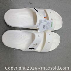 MaxSold Auction: Men's Crocs sandals New  - Waterford (New Jersey, USA) SELLER MANAGED Downsizing Online Auction - Chew Road (STORAGE)