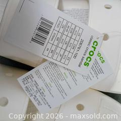 MaxSold Auction: Men's Crocs sandals New  - Waterford (New Jersey, USA) SELLER MANAGED Downsizing Online Auction - Chew Road (STORAGE)