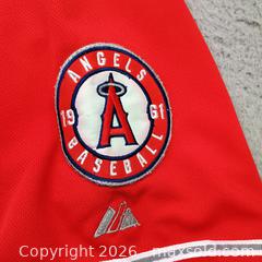 MaxSold Auction: Mike Trout majestic jersey  - Waterford (New Jersey, USA) SELLER MANAGED Downsizing Online Auction - Chew Road (STORAGE)