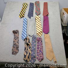 MaxSold Auction: Misc lot of men's ties (13) Hilfiger etc - Waterford (New Jersey, USA) SELLER MANAGED Downsizing Online Auction - Chew Road (STORAGE)