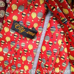 MaxSold Auction: Misc men's tie lot 15 inc Nautica - Waterford (New Jersey, USA) SELLER MANAGED Downsizing Online Auction - Chew Road (STORAGE)