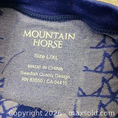 MaxSold Auction: Mountain Horse performance shirt NEW - Waterford (New Jersey, USA) SELLER MANAGED Downsizing Online Auction - Chew Road (STORAGE)