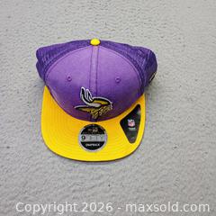 MaxSold Auction: New era cap VIKINGS new  - Waterford (New Jersey, USA) SELLER MANAGED Downsizing Online Auction - Chew Road (STORAGE)