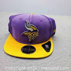 MaxSold Auction: New era cap VIKINGS new  - Waterford (New Jersey, USA) SELLER MANAGED Downsizing Online Auction - Chew Road (STORAGE)