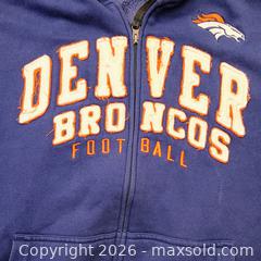 MaxSold Auction: NFL Denver Broncos hoodie  - Waterford (New Jersey, USA) SELLER MANAGED Downsizing Online Auction - Chew Road (STORAGE)