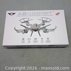 MaxSold Auction: Sky rider x-25 cloudctaft drone NEW - Waterford (New Jersey, USA) SELLER MANAGED Downsizing Online Auction - Chew Road (STORAGE)