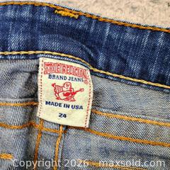 MaxSold Auction: True religion jeans female - Waterford (New Jersey, USA) SELLER MANAGED Downsizing Online Auction - Chew Road (STORAGE)
