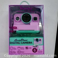 MaxSold Auction: Xo poppy insta print digital camera new - Waterford (New Jersey, USA) SELLER MANAGED Downsizing Online Auction - Chew Road (STORAGE)