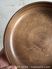 MaxSold Auction: Artisan Turned Carved Wood Dish - Made in USA - Kingston (Ontario, Canada) SELLER MANAGED Downsizing Online Auction - Bishop Street