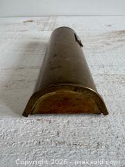 MaxSold Auction: Brass Wall Mounted Long Match Stick Holder - Kingston (Ontario, Canada) SELLER MANAGED Downsizing Online Auction - Bishop Street