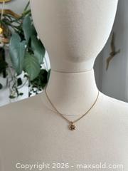 MaxSold Auction: Gold Tone Petit Necklace with Colourful Bead Star Pendant - Kingston (Ontario, Canada) SELLER MANAGED Downsizing Online Auction - Bishop Street