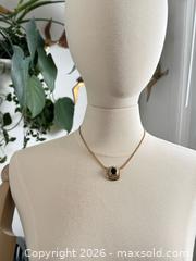 MaxSold Auction: Jewelry Vintage Gold Tone Rhinestone Necklace - Kingston (Ontario, Canada) SELLER MANAGED Downsizing Online Auction - Bishop Street