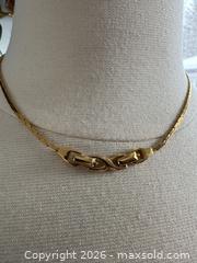 MaxSold Auction: Jewelry Vintage Gold Tone Rhinestone Necklace - Kingston (Ontario, Canada) SELLER MANAGED Downsizing Online Auction - Bishop Street