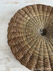 MaxSold Auction: LID ONLY - Vintage Woven Basket Lid - Storage Basket Replacement Top Woven Detail - Kingston (Ontario, Canada) SELLER MANAGED Downsizing Online Auction - Bishop Street