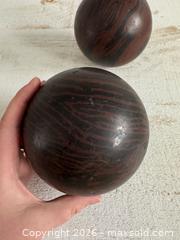 MaxSold Auction: Pair of Heavy Vintage Lawn Bowling Balls - Kingston (Ontario, Canada) SELLER MANAGED Downsizing Online Auction - Bishop Street