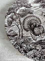 MaxSold Auction: Queen's Homestead Turkey Thanksgiving 10" Earthenware Dinner Plate - Kingston (Ontario, Canada) SELLER MANAGED Downsizing Online Auction - Bishop Street