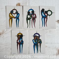 MaxSold Auction: Set of Five Simone Mcleod Prints - Love, Honesty, Humility, Bravery and Truth  - Kingston (Ontario, Canada) SELLER MANAGED Downsizing Online Auction - Bishop Street