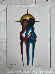 MaxSold Auction: Set of Five Simone Mcleod Prints - Love, Honesty, Humility, Bravery and Truth  - Kingston (Ontario, Canada) SELLER MANAGED Downsizing Online Auction - Bishop Street