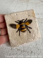 MaxSold Auction: Small Ceramic Bee Tile Artwork - Small Bumble Bee Gallery Wall Art - Kingston (Ontario, Canada) SELLER MANAGED Downsizing Online Auction - Bishop Street