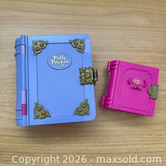 MaxSold Auction: Two Vintage Polly Pocket Book Compacts  - Kingston (Ontario, Canada) SELLER MANAGED Downsizing Online Auction - Bishop Street