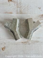 MaxSold Auction: Unique Vintage Stone "Y" Shaped Bookends - Heavy - Kingston (Ontario, Canada) SELLER MANAGED Downsizing Online Auction - Bishop Street