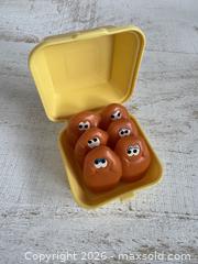 MaxSold Auction: Vintage 80s McDonald’s Chicken Nuggets Toy with Six Chicken Nuggets in Yellow Box - Vintage McDs Nuggie Toy 1988 - Kingston (Ontario, Canada) SELLER MANAGED Downsizing Online Auction - Bishop Street