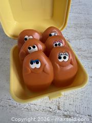MaxSold Auction: Vintage 80s McDonald’s Chicken Nuggets Toy with Six Chicken Nuggets in Yellow Box - Vintage McDs Nuggie Toy 1988 - Kingston (Ontario, Canada) SELLER MANAGED Downsizing Online Auction - Bishop Street