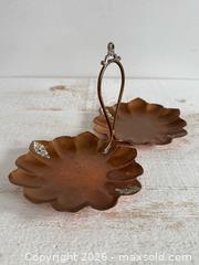 MaxSold Auction: Vintage Copper Double Dish Trinket Tray Made in Canada - Kingston (Ontario, Canada) SELLER MANAGED Downsizing Online Auction - Bishop Street
