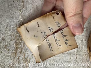 MaxSold Auction: Vintage Micmac Woven Basket with Lid - Small Storage Basket with Woven Detail - Kingston (Ontario, Canada) SELLER MANAGED Downsizing Online Auction - Bishop Street