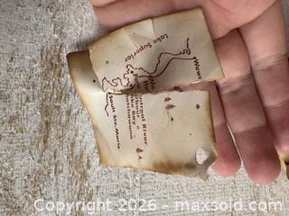 MaxSold Auction: Vintage Micmac Woven Basket with Lid - Small Storage Basket with Woven Detail - Kingston (Ontario, Canada) SELLER MANAGED Downsizing Online Auction - Bishop Street