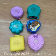 MaxSold Auction: Vintage Polly Pocket Compact Set of Six - Kingston (Ontario, Canada) SELLER MANAGED Downsizing Online Auction - Bishop Street