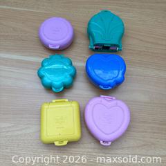 MaxSold Auction: Vintage Polly Pocket Compact Set of Six - Kingston (Ontario, Canada) SELLER MANAGED Downsizing Online Auction - Bishop Street