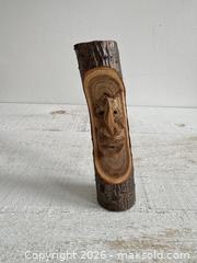 MaxSold Auction: Wooden Forest Spirit Folk Carving - Tree Spirit Art - Kingston (Ontario, Canada) SELLER MANAGED Downsizing Online Auction - Bishop Street