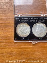 MaxSold Auction: John F Kennedy 1963 Memorial Half Dollar Set - Ottawa (Ontario, Canada) SELLER MANAGED Downsizing Online Auction - Grove Avenue