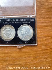 MaxSold Auction: John F Kennedy 1963 Memorial Half Dollar Set - Ottawa (Ontario, Canada) SELLER MANAGED Downsizing Online Auction - Grove Avenue