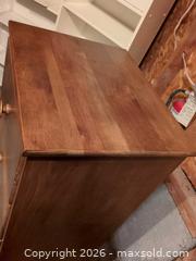 MaxSold Auction: Traditional Solid Wood Tall Dresser, 6 Drawers, Brown Finish - Ajax (Ontario, Canada) SELLER MANAGED Downsizing Online Auction - Meekings Drive