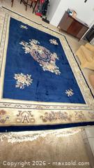MaxSold Auction: Blue Wool Area Rug C - Toronto (Ontario, Canada) Estate Sale Online Auction - Sheldonbury Crescent