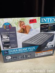 MaxSold Auction: INTEX DURA BEAM PLUS. A DELUXE PILLOW REST AIR BED. NIB. - Hamilton (Ontario, Canada) SELLER MANAGED Estate Sale Online Auction - St. Clair Avenue