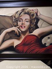 MaxSold Auction: LARGE VTG. FRAMED PRINT OF MARILYN MONROE - Hamilton (Ontario, Canada) SELLER MANAGED Estate Sale Online Auction - St. Clair Avenue