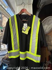 MaxSold Auction: MEN'S SAFETY T-SHIRT WITH POCKET. NWT. SIZE L. - Hamilton (Ontario, Canada) SELLER MANAGED Estate Sale Online Auction - St. Clair Avenue