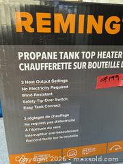 MaxSold Auction: REMINGTON PROPANE TANK HEATER . NIB. - Hamilton (Ontario, Canada) SELLER MANAGED Estate Sale Online Auction - St. Clair Avenue
