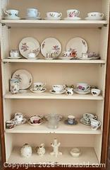 MaxSold Auction: Assorted China & Porcelain Teacups, Figurines & Glass Bell A - Kingston (Massachusetts, USA) PARTNER MANAGED Estate Sale Online Auction - Grove Street