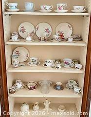 MaxSold Auction: Assorted China & Porcelain Teacups, Figurines & Glass Bell A - Kingston (Massachusetts, USA) PARTNER MANAGED Estate Sale Online Auction - Grove Street