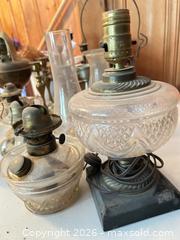 MaxSold Auction: Collection of Vintage Oil/Kerosene Lamps, Lanterns & Candlesticks B - Kingston (Massachusetts, USA) PARTNER MANAGED Estate Sale Online Auction - Grove Street