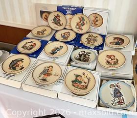 MaxSold Auction: Goebel M.I. Hummel Porcelain Collector Plates, West Germany B - Kingston (Massachusetts, USA) PARTNER MANAGED Estate Sale Online Auction - Grove Street