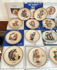 MaxSold Auction: Goebel M.I. Hummel Porcelain Collector Plates, West Germany B - Kingston (Massachusetts, USA) PARTNER MANAGED Estate Sale Online Auction - Grove Street