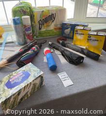 MaxSold Auction: Household Supplies Bundle: Paper Towels, Tissues, Bulbs, Umbrellas B - Kingston (Massachusetts, USA) PARTNER MANAGED Estate Sale Online Auction - Grove Street