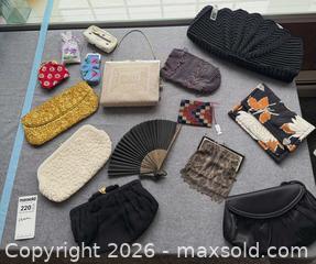 MaxSold Auction: La Regale Beaded Clutch / Coin Purse, More, Vintage Mid-Century A - Kingston (Massachusetts, USA) PARTNER MANAGED Estate Sale Online Auction - Grove Street